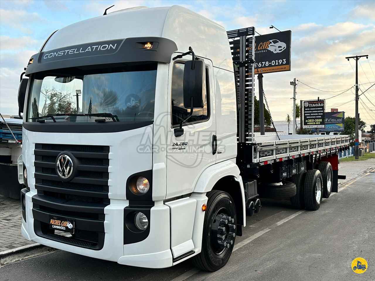 CAMINHAO VOLKSWAGEN VW 24280 Carga Seca Truck 6x2 Michel Car Carros e Caminhões ARAUCARIA PARANÁ PR